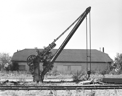 Vue d'ensemble de profil, depuis le nord-est. © Région Bourgogne-Franche-Comté, Inventaire du patrimoine