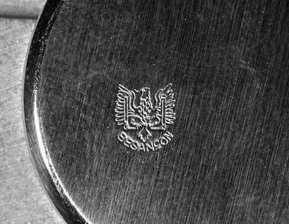 Poinçon de Besançon. © Région Bourgogne-Franche-Comté, Inventaire du patrimoine Poinçon de Besançon. © Région Bourgogne-Franche-Comté, Inventaire du patrimoine