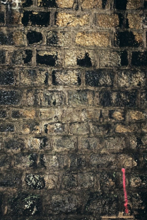 Intérieur : détail du changement d'appareil entre piédroit et voûte. © Région Bourgogne-Franche-Comté, Inventaire du patrimoine