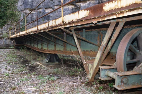 Tablier vu en enfilade. © Région Bourgogne-Franche-Comté, Inventaire du patrimoine