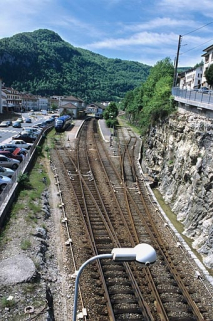 Vue d'ensemble depuis le pont routier, au nord. © Région Bourgogne-Franche-Comté, Inventaire du patrimoine