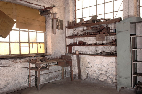 Atelier dit des Presses. Poste de soudure. © Région Bourgogne-Franche-Comté, Inventaire du patrimoine Atelier dit des Presses. Poste de soudure. © Région Bourgogne-Franche-Comté, Inventaire du patrimoine