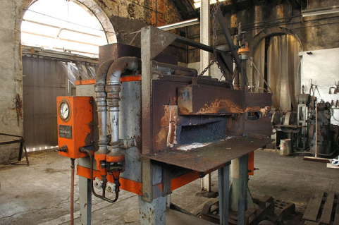 Four à manomètre en position ouverte (lettre F sur le plan de localisation). © Région Bourgogne-Franche-Comté, Inventaire du patrimoine Four à manomètre en position ouverte (lettre F sur le plan de localisation). © Région Bourgogne-Franche-Comté, Inventaire du patrimoine