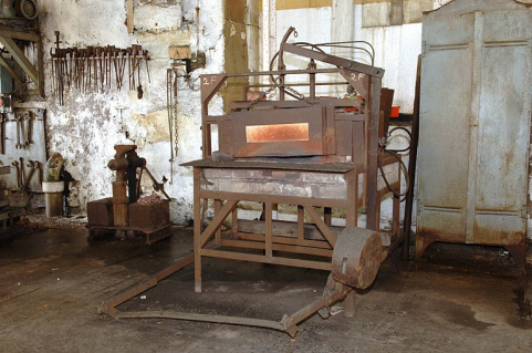 Four de plan rectangulaire (lettre B sur le plan de localisation). © Région Bourgogne-Franche-Comté, Inventaire du patrimoine Four de plan rectangulaire (lettre B sur le plan de localisation). © Région Bourgogne-Franche-Comté, Inventaire du patrimoine