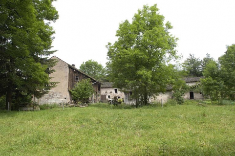Vue d'ensemble depuis le sud. © Région Bourgogne-Franche-Comté, Inventaire du patrimoine