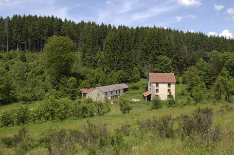 Vue d'ensemble depuis le sud. © Région Bourgogne-Franche-Comté, Inventaire du patrimoine