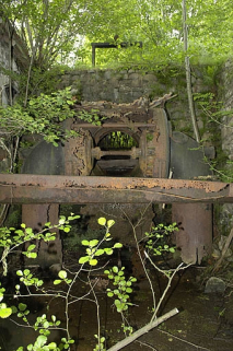 Vue d'ensemble de la turbine hydraulique. © Région Bourgogne-Franche-Comté, Inventaire du patrimoine