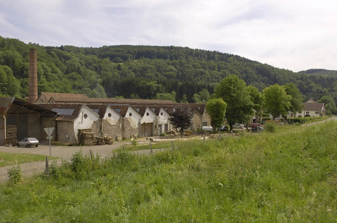 Vue d'ensemble depuis le nord. © Région Bourgogne-Franche-Comté, Inventaire du patrimoine