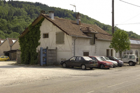 La conciergerie et l'atelier de filature. © Région Bourgogne-Franche-Comté, Inventaire du patrimoine