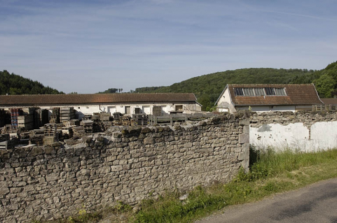 Vue des ateliers de filature depuis le nord. © Région Bourgogne-Franche-Comté, Inventaire du patrimoine