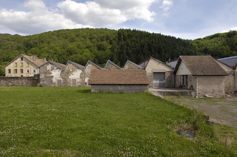 Pignons des ateliers de filature. © Région Bourgogne-Franche-Comté, Inventaire du patrimoine