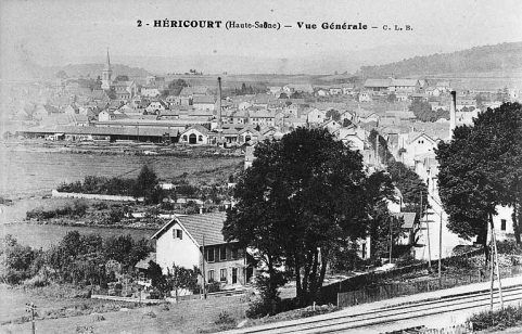 Héricourt (Haute-Saône) - Vue Générale. © Région Bourgogne-Franche-Comté, Inventaire du patrimoine