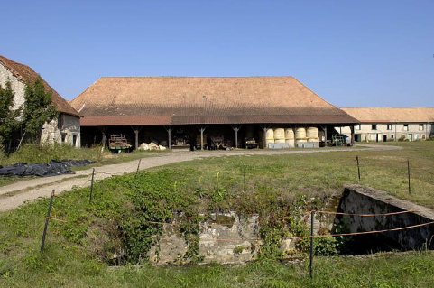 Halle à charbon vue depuis le sud. © Région Bourgogne-Franche-Comté, Inventaire du patrimoine