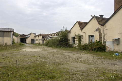 Murs-pignons nord de la salle de tissage. © Région Bourgogne-Franche-Comté, Inventaire du patrimoine