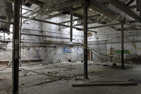 Ancienne salle des machines (?). © Région Bourgogne-Franche-Comté, Inventaire du patrimoine