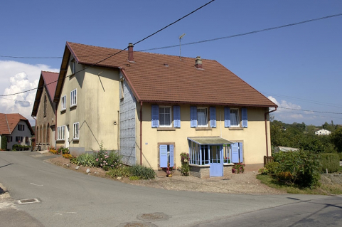 Vue d'ensemble depuis le sud. © Région Bourgogne-Franche-Comté, Inventaire du patrimoine