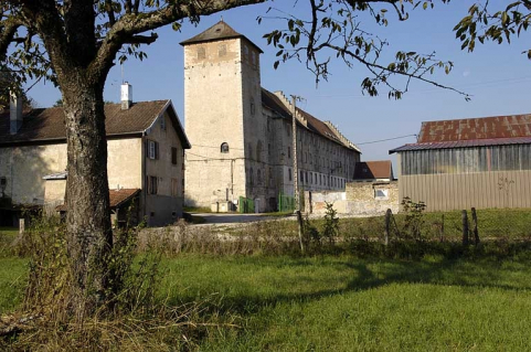 Atelier de fabrication à étages de la filature depuis l'est. © Région Bourgogne-Franche-Comté, Inventaire du patrimoine