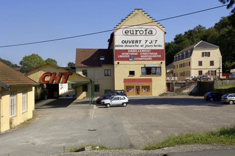 Ateliers de fabrication depuis l'ouest. © Région Bourgogne-Franche-Comté, Inventaire du patrimoine