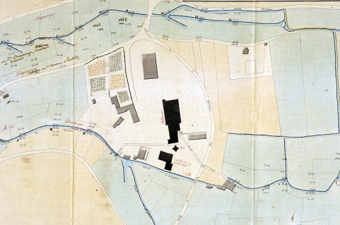 [Plan-masse et de situation de la filature Desgranges] © Région Bourgogne-Franche-Comté, Inventaire du patrimoine