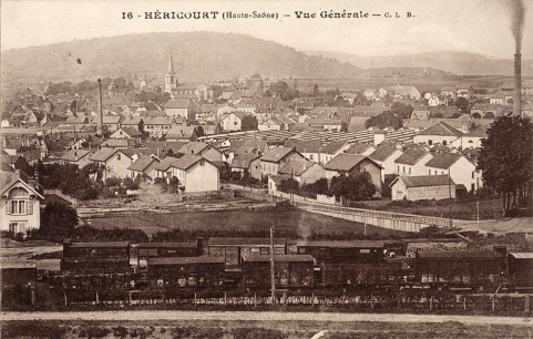 Héricourt (Haute-Saône) - Vue générale. © Région Bourgogne-Franche-Comté, Inventaire du patrimoine