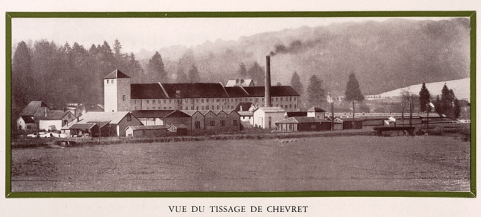 Vue du tissage de Chevret. © Région Bourgogne-Franche-Comté, Inventaire du patrimoine