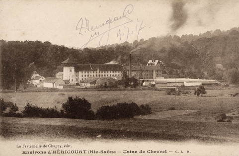 Environs d'Héricourt (Hte-Saône) - Usine de Chevret. © Région Bourgogne-Franche-Comté, Inventaire du patrimoine