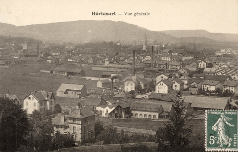 Héricourt - Vue générale. © Région Bourgogne-Franche-Comté, Inventaire du patrimoine
