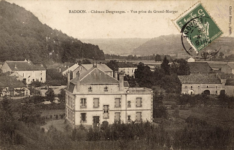 Raddon - Château Desgranges. - Vue prise du Grand-Murger. © Région Bourgogne-Franche-Comté, Inventaire du patrimoine