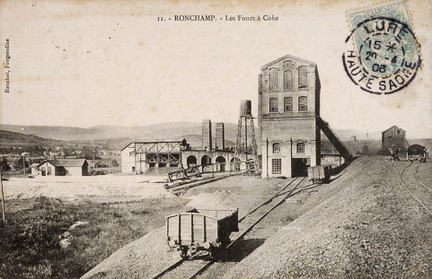 Ronchamp. - Les fours à coke. © Région Bourgogne-Franche-Comté, Inventaire du patrimoine Ronchamp. - Les fours à coke. © Région Bourgogne-Franche-Comté, Inventaire du patrimoine