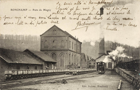 Ronchamp. - Puits du Magny. © Région Bourgogne-Franche-Comté, Inventaire du patrimoine Ronchamp. - Puits du Magny. © Région Bourgogne-Franche-Comté, Inventaire du patrimoine