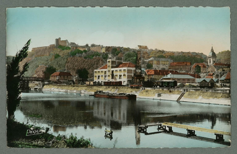 Besançon-les-Bains (Doubs). Le Port fluvial, 1938. © Région Bourgogne-Franche-Comté, Inventaire du patrimoine Besançon-les-Bains (Doubs). Le Port fluvial, 1938. © Région Bourgogne-Franche-Comté, Inventaire du patrimoine
