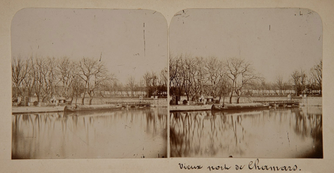 Vieux port de Chamars, 3e quart 19e siècle. © Région Bourgogne-Franche-Comté, Inventaire du patrimoine