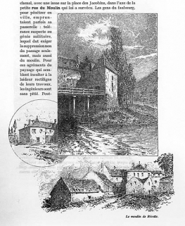 Le moulin de Rivotte [restitution], 1898. © Région Bourgogne-Franche-Comté, Inventaire du patrimoine