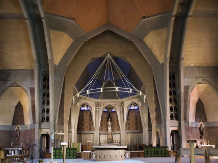 Vue générale de la nef. © Région Bourgogne-Franche-Comté, Inventaire du patrimoine