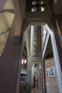 Déambulatoire : détail du décor. © Région Bourgogne-Franche-Comté, Inventaire du patrimoine