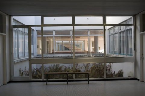 Jardin intérieur. © Région Bourgogne-Franche-Comté, Inventaire du patrimoine