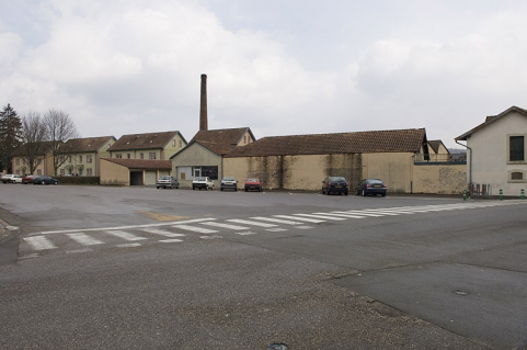 Vue d'ensemble depuis l'ouest. © Région Bourgogne-Franche-Comté, Inventaire du patrimoine