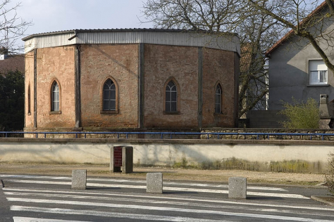 Vue rapprochée depuis le nord-est. © Région Bourgogne-Franche-Comté, Inventaire du patrimoine