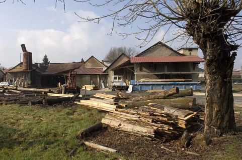 Vue d'ensemble depuis le nord. © Région Bourgogne-Franche-Comté, Inventaire du patrimoine