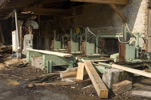 Scie à ruban Rennepont. © Région Bourgogne-Franche-Comté, Inventaire du patrimoine
