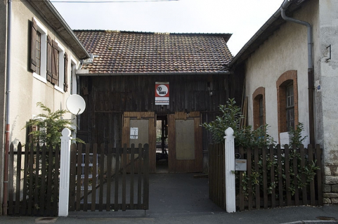 Façade antérieure de l'atelier de scierie. © Région Bourgogne-Franche-Comté, Inventaire du patrimoine