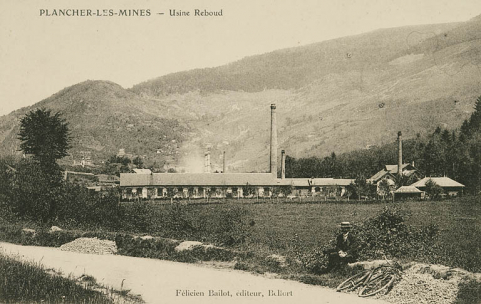 Plancher-les-Mines - Usine Reboud. © Région Bourgogne-Franche-Comté, Inventaire du patrimoine