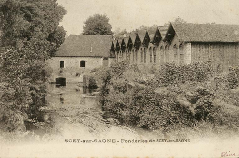 Scey-sur-Saône - Fonderies de Scey-sur-Saône. © Région Bourgogne-Franche-Comté, Inventaire du patrimoine Scey-sur-Saône - Fonderies de Scey-sur-Saône. © Région Bourgogne-Franche-Comté, Inventaire du patrimoine