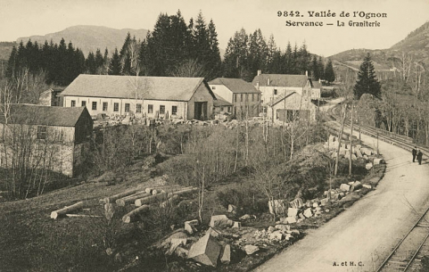 Vallée de l'Ognon. Servance - La graniterie. © Région Bourgogne-Franche-Comté, Inventaire du patrimoine