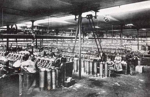 Atelier de filature. © Région Bourgogne-Franche-Comté, Inventaire du patrimoine