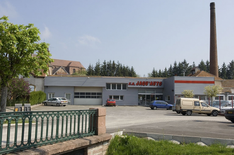 Vue depuis l'entrée. © Région Bourgogne-Franche-Comté, Inventaire du patrimoine