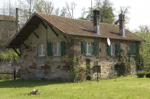Logement construit à l'emplacement de l'ancienne forge. © Région Bourgogne-Franche-Comté, Inventaire du patrimoine
