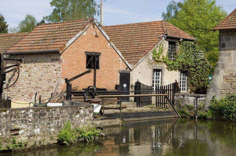 Salle des machines (nord). © Région Bourgogne-Franche-Comté, Inventaire du patrimoine