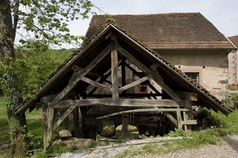 La ribe vue depuis l'est. © Région Bourgogne-Franche-Comté, Inventaire du patrimoine