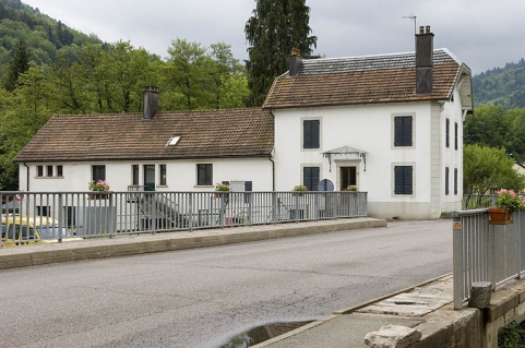 Le bâtiment de l'ancien moulin. © Région Bourgogne-Franche-Comté, Inventaire du patrimoine